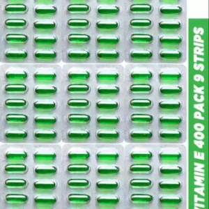 PHARMAZAIN LIFE SCIENCES Vitamin E capsule for Face Pimple Glowing Skin & hair care (90 No)